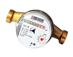 Счетчик воды универсальный СВУ-15 без (КМЧ) в Москве